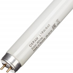 Лампа люминесцентная Osram люминесц. L 18W/640 G13 4000К хол.бел. 25шт/уп - фото 3