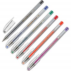 Набор гелевых ручек 6 цв.PX888-6 PVC 0,5мм - фото 2