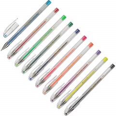 Набор гелевых ручек 10 цв.PX888-10 PVC 0,5мм - фото 2