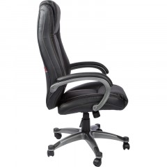 Кресло BN_Dp_Руководителя EChair-604 RT рецикл.кожа черная, Кресло BN_Dp_Руководителя EChair-604 RT рецикл.кожа черная, - фото 4