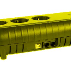 ИБП Powerсom WOW-700U (3 евро/350Вт/USB/RJ45) - фото 5