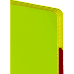 Бизнес-тетрадь А4,140 л,пласт обл, с разд,спир,ATTACHE FANTASY,голуб - фото 3