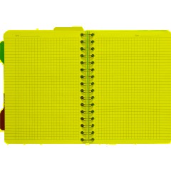 Бизнес-тетрадь А5,140 л,пласт обл, с разд,спир,ATTACHE FANTASY,голуб - фото 7