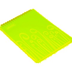 Блокнот А5,пласт обл,80л, ATTACHE FANTASY,голуб - фото 4