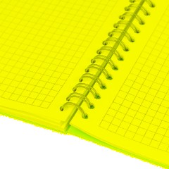 Блокнот А5,пласт обл,80л, ATTACHE FANTASY,голуб - фото 8