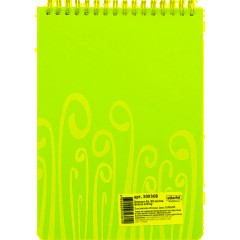 Блокнот А5,пласт обл,80л, ATTACHE FANTASY,голуб - фото 9