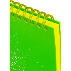 Блокнот А5,пласт обл,80л, ATTACHE FANTASY,розов - фото 3