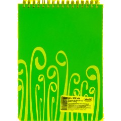 Блокнот А5,пласт обл,80л, ATTACHE FANTASY,розов - фото 9