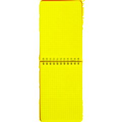 Блокнот А6,пласт обл,80л, ATTACHE FANTASY,салат - фото 2