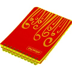 Блокнот А6,пласт обл,80л, ATTACHE FANTASY,салат - фото 4