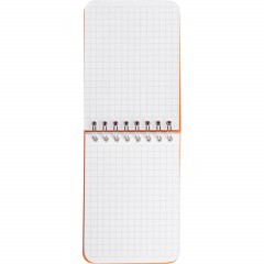 Блокнот А7,пласт обл,80л, ATTACHE FANTASY,оранж - фото 2