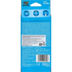 Карандаши цветные Maped COLOR'PEPS DUO COLORS двухст,3хгр,дерев,24цв,829600 - фото 4