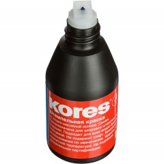 Краска штемпельная KORES синяя 71304 Краска штемпельная KORES синяя 71304 - фото 2