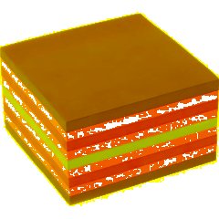 Стикеры Kores бум.для зам. 75х75 неон. гамма 4цв. 450л. 48465 - фото 2