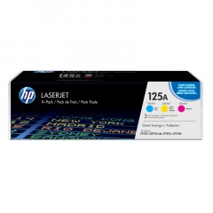 Картридж лазерный HP 125A CF373AM CMY для CLJ CP1215/1515 (3шт/уп) Картридж лазерный HP 125A CF373AM CMY для CLJ CP1215/1515 (3шт/уп) - фото 3