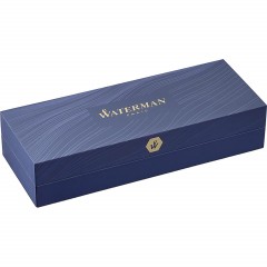 Ручка перьевая WATERMAN EXPERT S0951640 черн. корп, син чернила 0,5мм Франц - фото 4