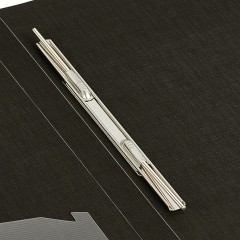 Скоросшиватель пластиковый с пруж.мех.ATTACHE F612/07 17мм черный - фото 4