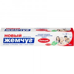 Зубная паста НОВЫЙ ЖЕМЧУГ Кальций 75мл 40038 Зубная паста НОВЫЙ ЖЕМЧУГ Кальций 75мл 40038 - фото 3