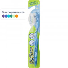 Зубная щетка для взрослых средней жесткости + подушечка для чистки языка Зубная щетка для взрослых средней жесткости + подушечка для чистки языка - фото 2