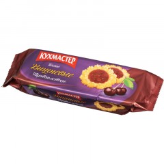 Печенье сдобное Кухмастер Тарталетки вишневые 240г - фото 5