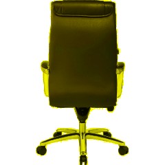Кресло BN_Fc_Руководителя Echair-534 TL кожа коричневая, хром - фото 8