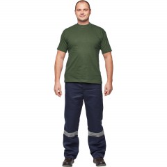 Футболка (160 г.) с кор.рукавом т.-злн.(M)