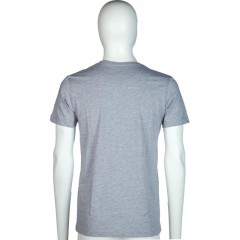 Футболка (160 г.) с кор.рукавом серый меланж (XXXL) Футболка (160 г.) с кор.рукавом серый меланж (XXXL) - фото 5