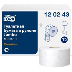 Бумага туалетная Торк Премиум T2 2с мин бел170м 850л 110253/120243 12рул/уп Бумага туалетная Торк Премиум T2 2с мин бел170м 850л 110253/120243 12рул/уп - фото 4