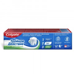 Зубная паста COLGATE Тройное Действие 100мл Зубная паста COLGATE Тройное Действие 100мл - фото 6
