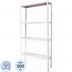 Стеллаж металлический P_МС-15/57 с 4-мя полками 700х500х1500