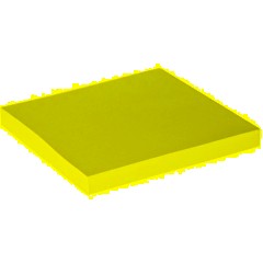 Стикеры ATTACHE с клеев.краем 76х76 голубой 100л - фото 2