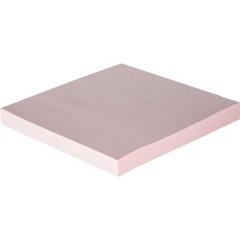 Стикеры ATTACHE с клеев.краем 76х76 розовый 100л - фото 2