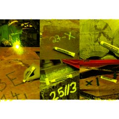 Маркер промышленный для промышленной графики EDDING E-950/5 желтый 10мм - фото 4