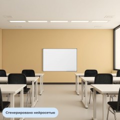 Доска магнитно-маркерная 1-элементная 90х120 (Мет.Проф., Стапь) Ф-90 - фото 6