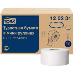 Бумага туалетная д/дисп Торк T2 Комфорт в мини-рул2слбелвтор170м12рул120231 Бумага туалетная д/дисп Торк T2 Комфорт в мини-рул2слбелвтор170м12рул120231 - фото 4