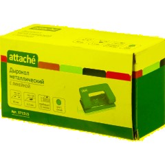 Дырокол ATTACHE 6304 до 12л. с лин, металл., синий - фото 3