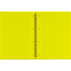 Бизнес-тетрадь Attache А4 96 л клетка спираль мягк переплет микро-перф - фото 6