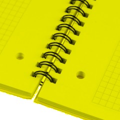 Бизнес-тетрадь Attache А4 96 л клетка спираль мягк переплет микро-перф - фото 7