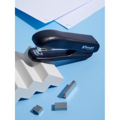 Степлер Комус Prima (№10)8241 черный до 12л. антистеп - фото 8