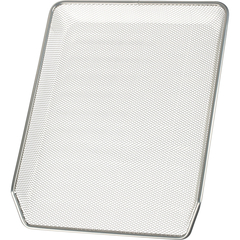 Лоток горизонтальный для бумаг 3секции Attache 265x335x275мм металл серебр - фото 5