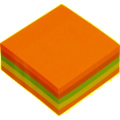 Стикеры куб 76х76, радуга 400 л - фото 3