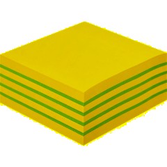 Стикеры Attache Selection куб 76х76, зеленый 400 л - фото 3