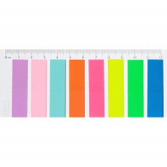 Клейкие закладки пласт. 8цв.по 25л. 45ммх12 Attache Selection - фото 2