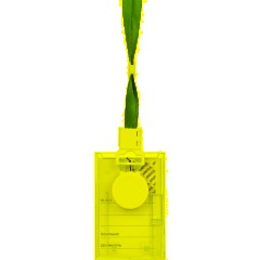 Бейдж Promega office вертикальный с рулеткой, разм вклад 54х85 - фото 4