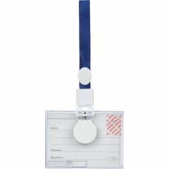 Бейдж Promega office горизонтальный с рулеткой, 105х74T-678H - фото 2