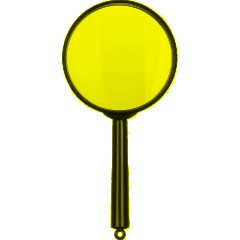 Лупа Attache, увеличение х6, диаметр 60мм, цв.черный, карт/кор. - фото 3