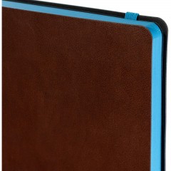 Ежедневник недатированный коричневый А5  MEGAPOLIS SOFT 3-470/06 - фото 5