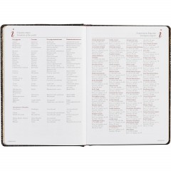 Ежедневник недатированный коричневый  А5+ СAIMAN 3-494 Д - фото 15