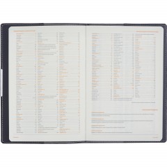 Ежедневник недатированный черный А5  METROPOL  3-491/03 - фото 8