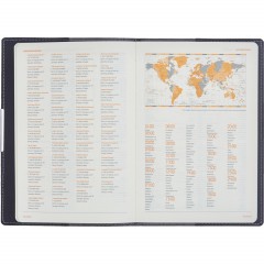 Ежедневник недатированный черный А5  METROPOL  3-491/03 - фото 9